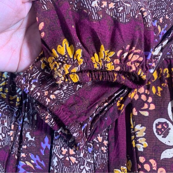 Maeve by Anthropologie Meredith Embroidered Maxi Dress Size Extra Small - Picture 11 of 15